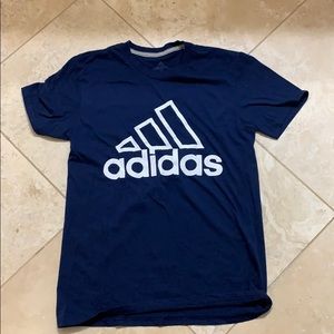 Adidas Climalite Shirt Blue Men’s Small